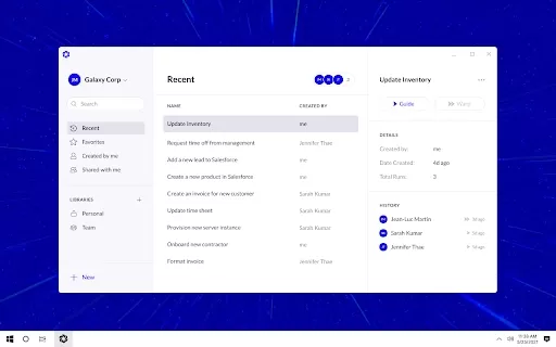 Warpdrive - Chrome Extension