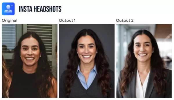 AI headshot from InstaHeadshots