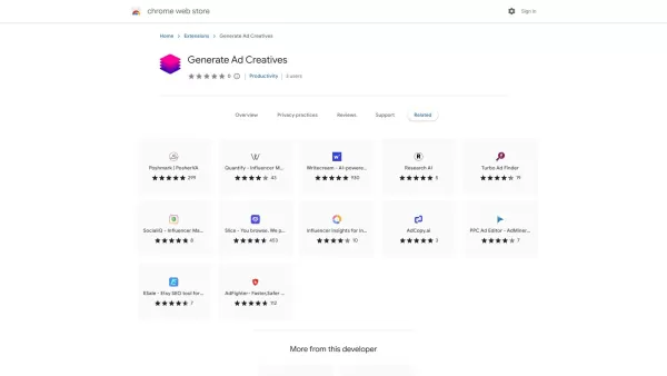 AdCreative.ai - Chrome Extension
