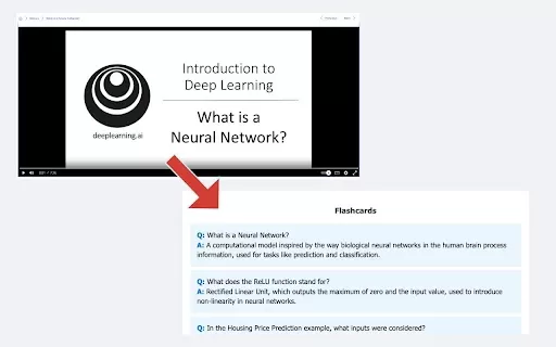 Coursera Flashcards - Chrome Extension