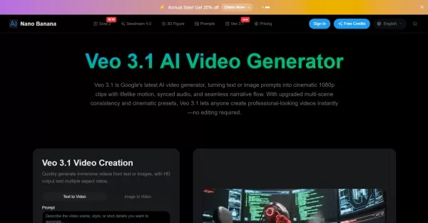 Veo 3.1 AI Video Generator