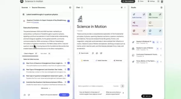 Google is updating its NotebookLM AI service with Deep Research a tool that automates complex online research by creating a research plan browsing the web and generating sourcegrounded reports Additionally support for more file types including Google Sheets Drive PDFs and Word documents has been added with full rollout expected within a week