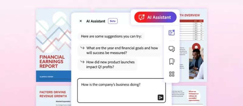 Adobe Acrobat의 AI 어시스턴트는 이제 복잡한 계약 분석을 단순화합니다