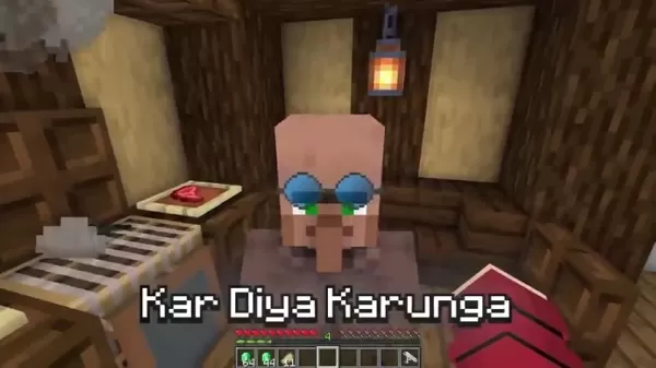 Villagers showing problem-solving skills