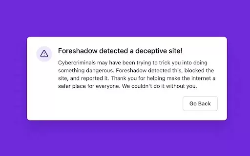 Foreshadow Anti-Phishing
