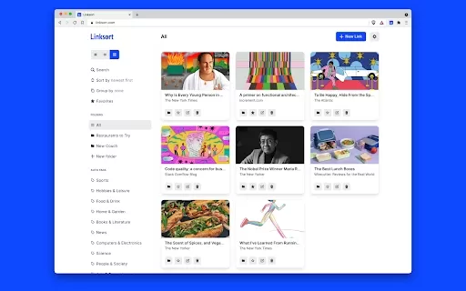 Linksort - Chrome Extension