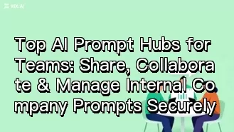 Die besten KI-Prompt-Hubs für Teams: Interne Unternehmens-Prompts sicher teilen, gemeinsam bearbeiten und verwalten