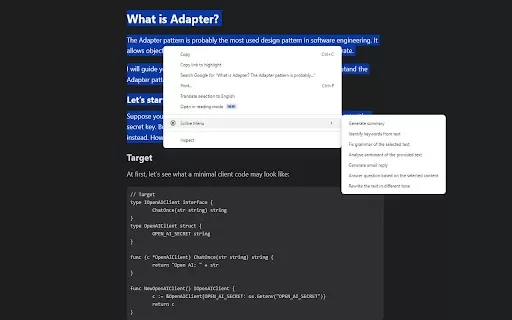 PowerExt Scribe Menu - Chrome Extension