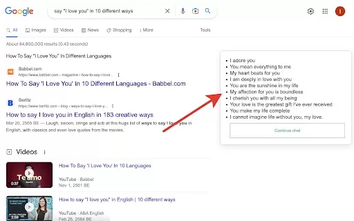ChatGPT on Google - Chrome Extension